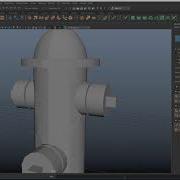 Fire Hydrant Low Poly UV And Normal Map