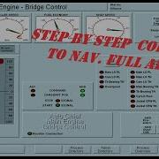 Cold Ship To Full Ahead Step By Step MC90 V Kongsberg Engine Simulator