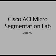 Cisco ACI Microsegmentation Lab