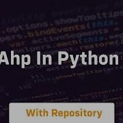 Ahp In Python