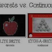 Discrete Vs Continuous Domain