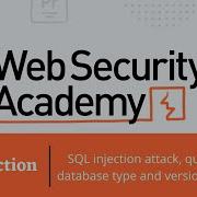 SQL Injection Attack Querying The Database Type And Version On Oracle