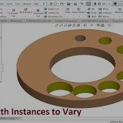 Solidworks Tips Circular Pattern With Instances To Vary Option