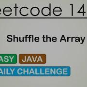 Leetcode 1470 Shuffle The Array Java
