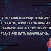 Build Dynamic Web Pages Using JSP Servlets Java Mini Project With Database Integration