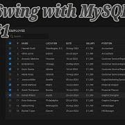 Java Swing And MySQL Select Insert Delete Update And Desing Using FlatLaf Part 1