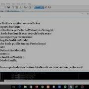 Cara Membuat ListBox Pada Apache NetBeans