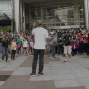 Tanahairku Street Art Promo Flash Mob At KLCC