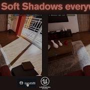 Как исправить резкие тени в Unreal Engine 5 Урок по мягким теням