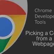 Picking A Color From A Webpage With Chrome Developer Tools