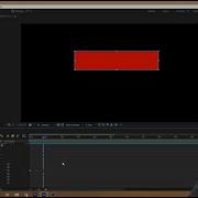 Adobe After Effects Tutorial Increase Rectangle Length From One End Animation