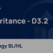 Наследование IB Biology SL HL