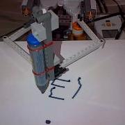 Lego NXT PlotClock First Attempt At Time