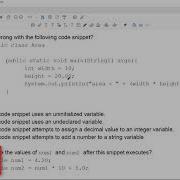 APCS A Unit 1 Quiz Solutions