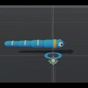 Funny AI Worm In Unity