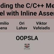 OOPSLA24 Extending The C C Memory Model With Inline Assembly