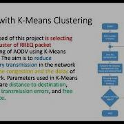 Performance Improvement Of AODV Routing Protocol Using K Means Clustering For Flying Ad Hoc Network