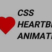 Create Animated Heart Using HTML And CSS Infinite Heartbeat Pure CSS Heartbeat Animation