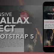 Bootstrap 5 Parallax Scrolling Effect Pure CSS No Javascript