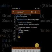Calculate Grades Of Students From Marks Java Program Java Programming