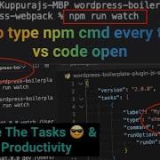 VS Code How To Automate The Tasks In Terminal Vscode Terminal Dev