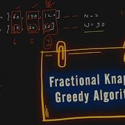 Fractional Knapsack Greedy Algorithms