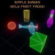 Wireframe Shader Tech Demo