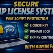 Script Secure License Code Php Web Script Whith Licensing System