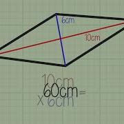 How To Calculate The Area Of A Rhombus