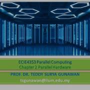 Chapter 2 Parallel Hardware Part 1