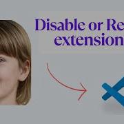 How To Remove Or Disable An Extension In VS Code