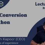 Lecture 9 2 Type Conversion In Python Part 1 SCALive