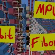 MPU 7 8 Bit Fibonacci 2 Hz Minecraft Redstone CPU
