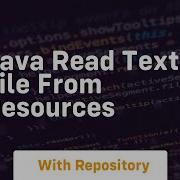 Java Read Text File From Resources