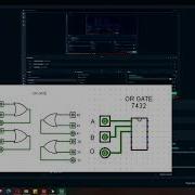 ECEA104L E01 Lab1 AND Gate 74LS08 And OR Gate 7432 Using Logisim