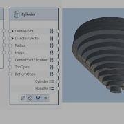 Cylinder Object And List In Visual Scripting Allplan
