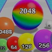 Rolling Ball Run Numbers Game Gameplay Walkthrough Android IOS Level Up Balls Math Games