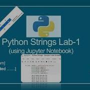 Let S Learn Python 5 Python Strings Jupyter Notebook Lab 1