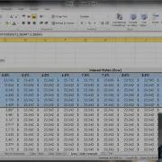 Видеоурок по Excel 343 Таблицы данных с тремя переменными