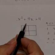 Box Method Of Factoring