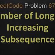 количество самых длинных возрастающих подпоследовательностей Leetcode 673 DP снизу вверх