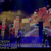 NEW LEAK Jackson 5 Medley This Is It Band Rehearsal June 6 2009
