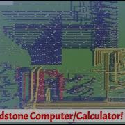 My First Redstone Computer Calculator Build Basic 4 Bit