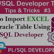 How To Import Excel Data Into Oracle Table Using PL SQL Developer CSV Import Using PLSQL Developer