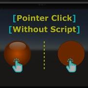 Pointer Click On 2D 3D Objects Without Script Event System Event Trigger Unity Game Engine