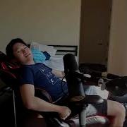 Toast Falling Out Of His Chair