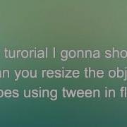 How To Resize Object In Tween Flash Tutorial