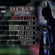 Batman Returns DVD Menu