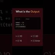 Guess The Output For Python Output Python Coding Guess Today Webdevelopment Pythonprogramming