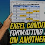 Excel How To Format Cells Based On Another Cell Value With Conditional Formatting